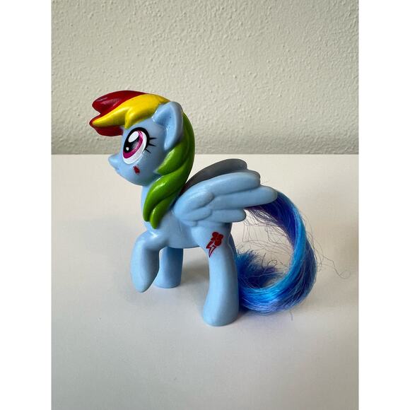 My Little Pony Figure Rainbow Dash Toy By Hasbro McDonalds 2016 - Picture 3 of 8